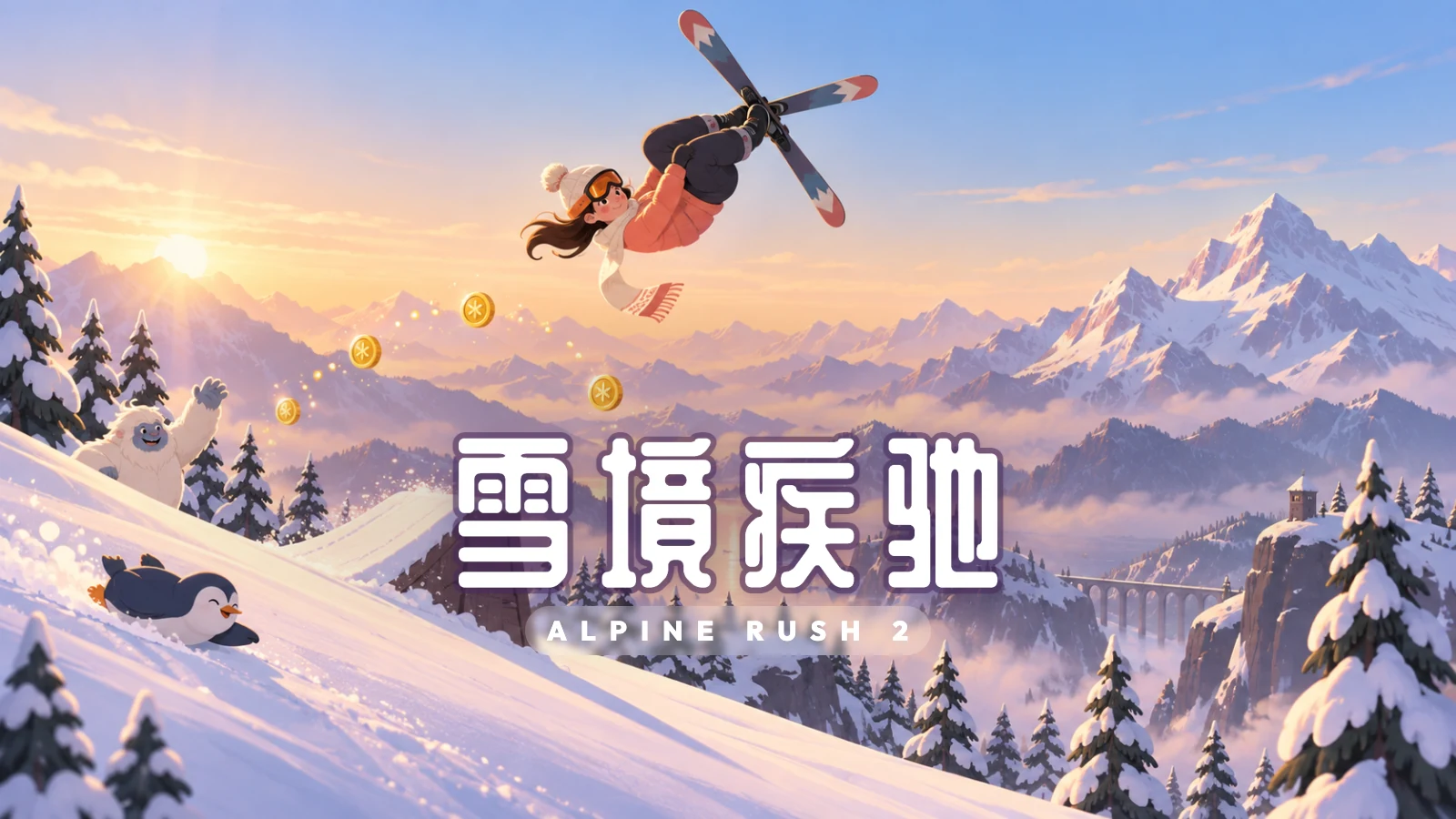 极速滑雪游戏封面