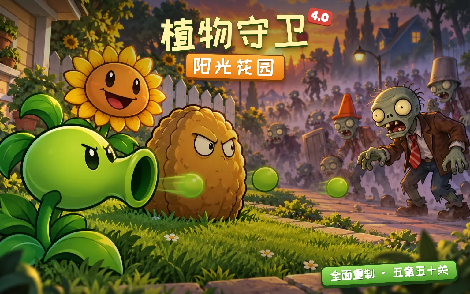 植物守卫花园游戏封面