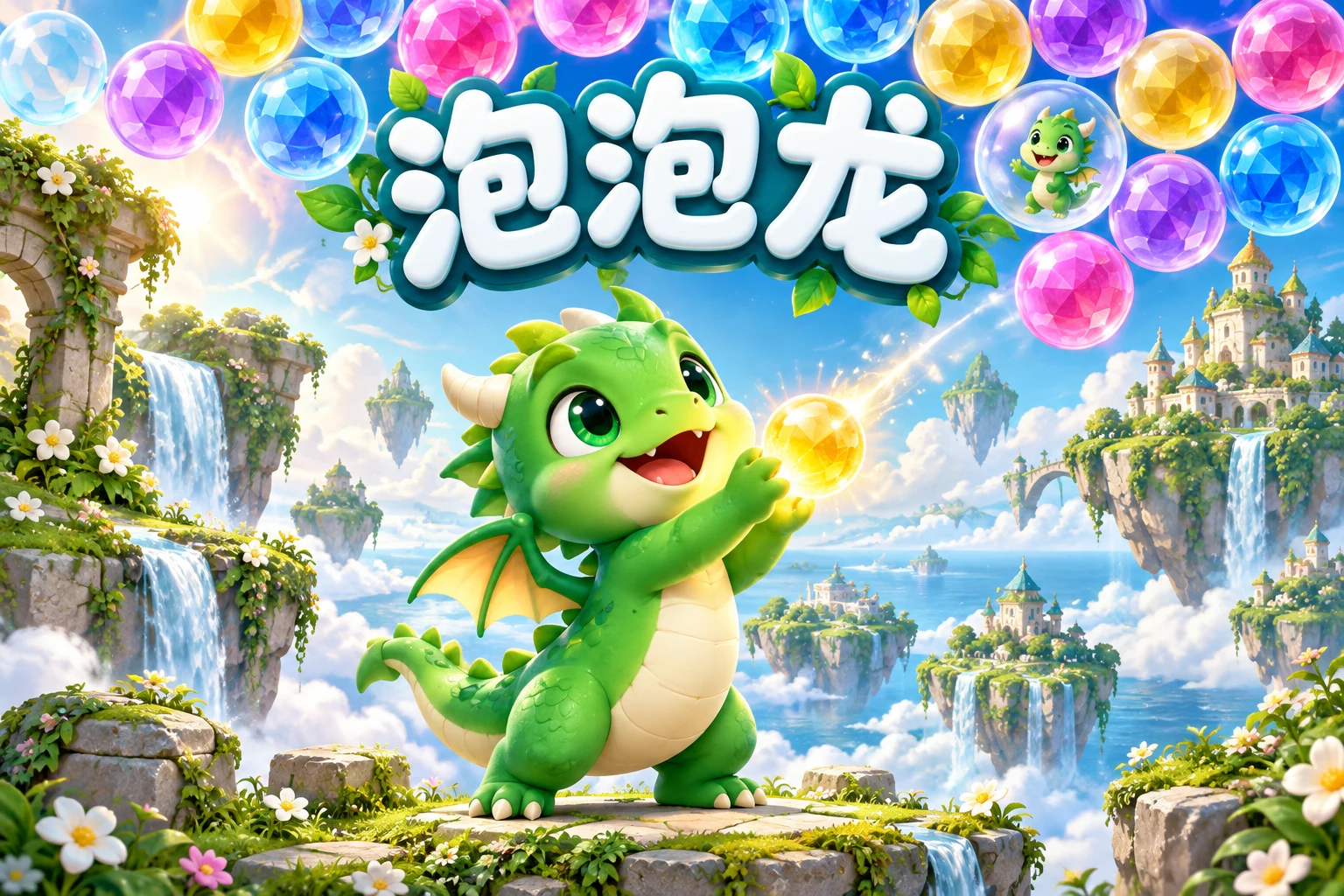 泡泡龙 · 云海泡泡岛游戏封面